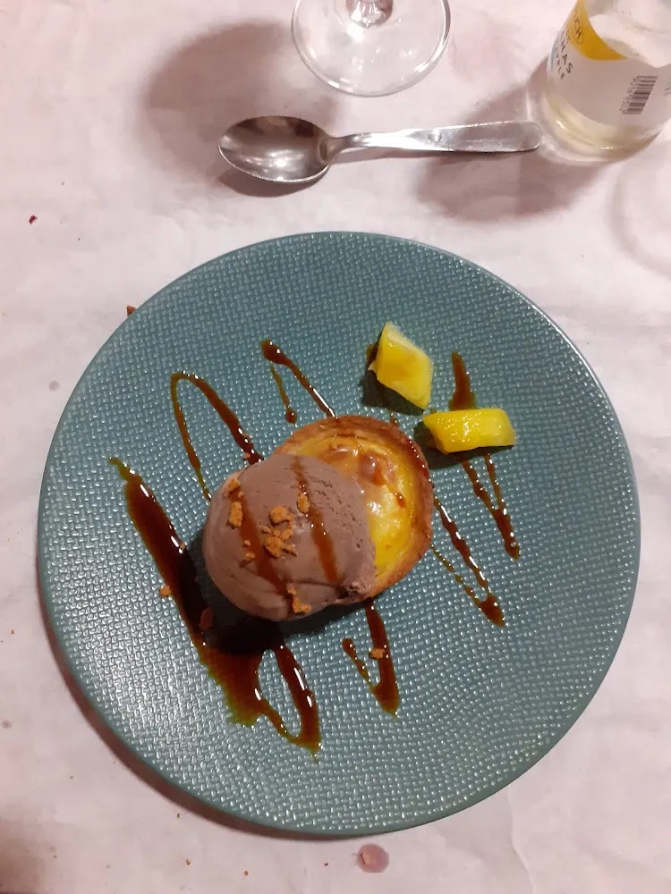 Tartelette Boule de Glace Ananas